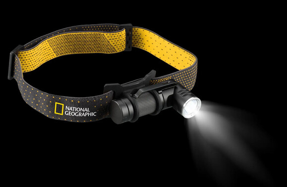Ліхтар налобний National Geographic IluminosLed Flashlight head mount 450 lm, 9082500 (930140) фото 6