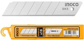 Леза для ножів сегментні INGCO Super Select 9 мм, 10 шт. (HKNSB0901)