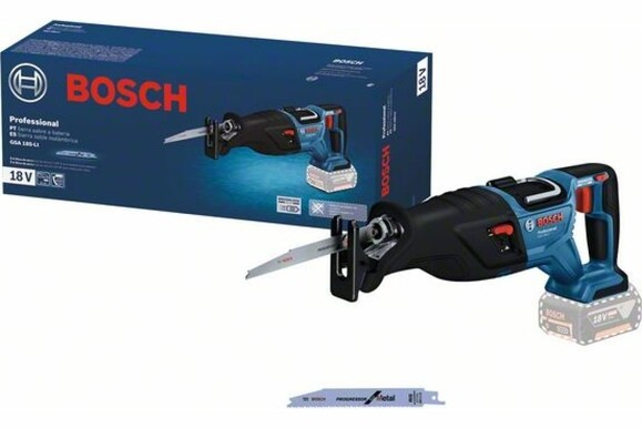 Акумуляторна шабельна пилка Bosch GSA 185-LI Solo (06016C0020) (без АКБ та ЗП) фото 7