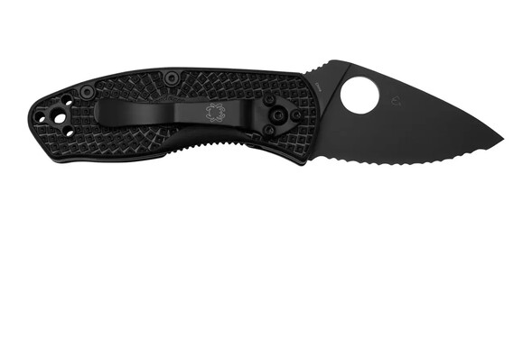 Нож Spyderco Ambitious FRN Black Blade (87.15.44) изображение 2