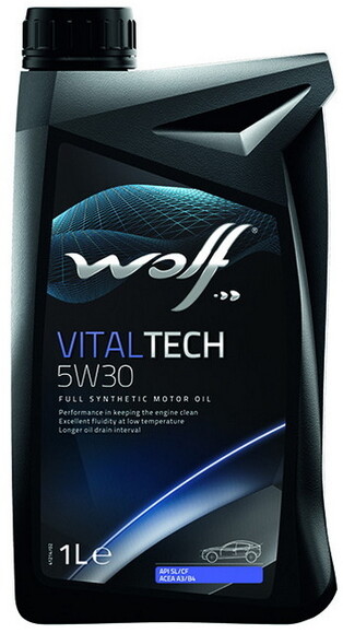 Моторна олива WOLF VITALTECH 5W-30, 1 л (8309809)