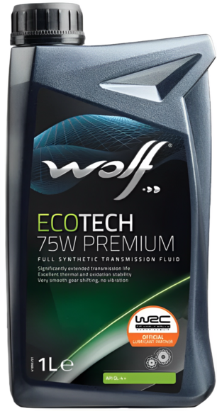 Трансмісійна олива WOLF Eco Tech 75W Premium, 1 л (1048869)