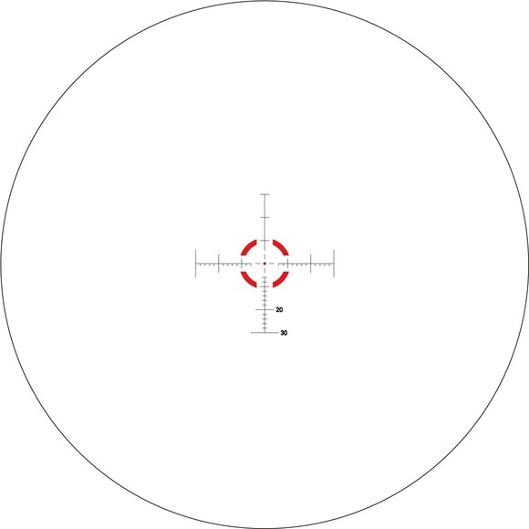 Прицел оптический Vector Optics Mustang 1-4x24, illum. FFP, 30 мм (SCFF-36) изображение 6