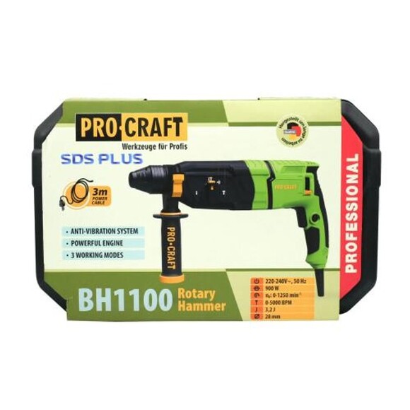 Перфоратор PROCRAFT BH-1100 фото 11