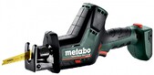 Акумуляторна шабельна пила Metabo PowerMaxx SSE 12 BL каркас (602322890) (без акумулятора і ЗП)