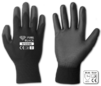 Перчатки защитные BRADAS PURE BLACK RWPBC11 полиуретан, размер 11
