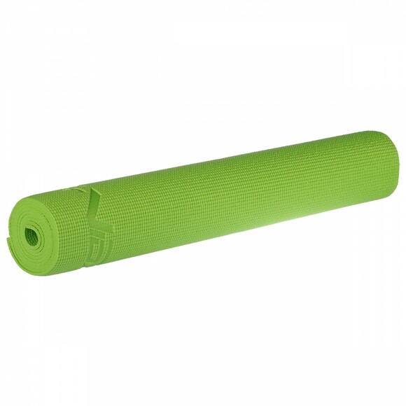 Коврик для йоги и фитнеса SportVida Green PVC 4 мм (SV-HK0050) изображение 5