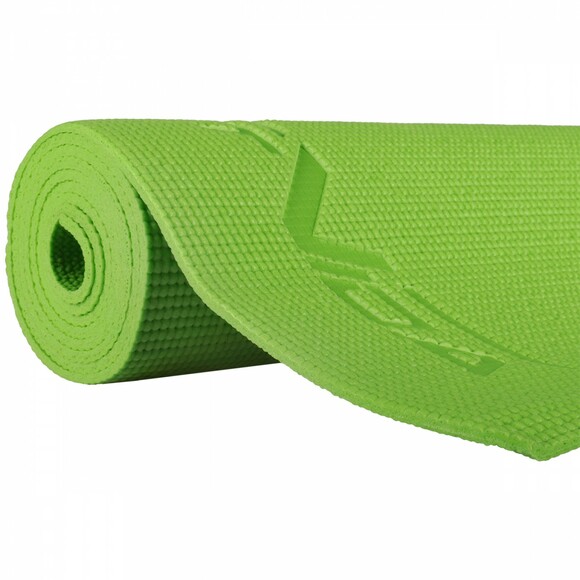 Коврик для йоги и фитнеса SportVida Green PVC 4 мм (SV-HK0050) изображение 6
