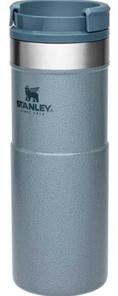 Термокухоль Stanley Classic Never Leak Hammertone Ice 0.47 л (6939236382908) фото 2