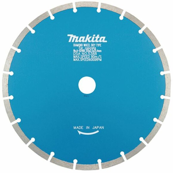 Алмазний диск Makita 125х22.23мм сухий різ (A-01236)