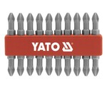Насадки викруткові Yato двосторонні Philips РН2/PH2х65 мм (YT-0481) 10 шт