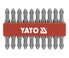 Насадки викруткові Yato двосторонні Philips РН2/PH2х65 мм (YT-0481) 10 шт