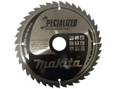 Пильний диск Makita Specialized по дереву 190x30 мм 40T (B-09254)