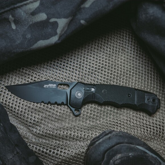 Нож складной SOG SEAL XR Partially Serrated (SOG 12-21-05-57) изображение 6