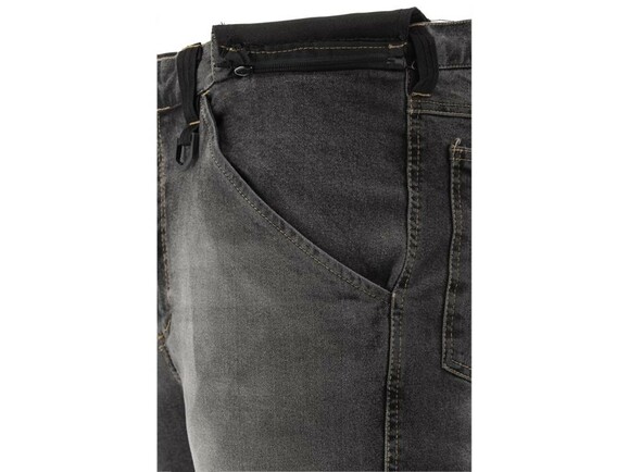 Штаны рабочие джинс стрейч р.XL (серый) Yato (YT-79064) изображение 8