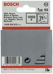 Скоби для степлера Bosch тип 55, 6х19 мм, 1000 шт. (1609200373)