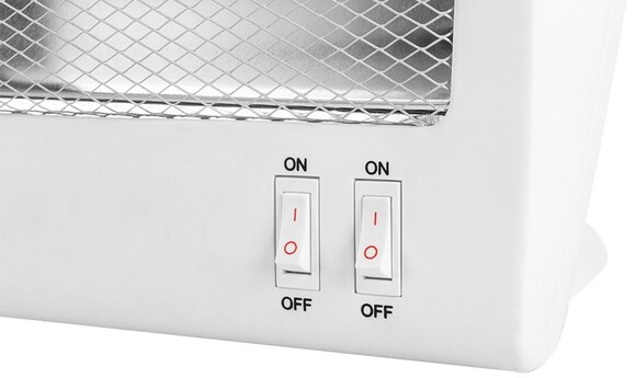 Инфракрасный обогреватель Neo Tools, 800Вт, кварцевый нагрев. элемент, белый (90-112) изображение 4