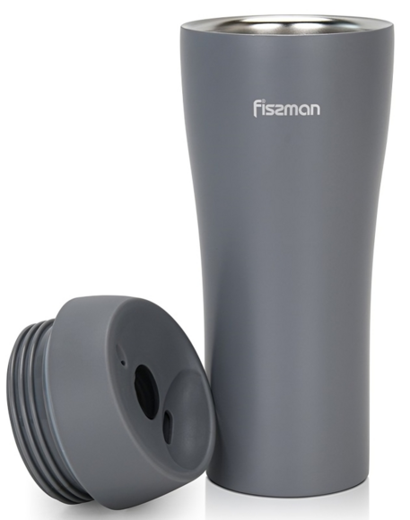 Термос-кружка FISSMAN, 420 мл, нержавеющая сталь (9885) изображение 2