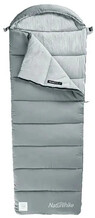 Спальный мешок Naturehike M180 NH20MSD02, правый (серый) (6927595701256)