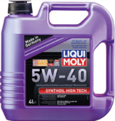 Синтетическое моторное масло LIQUI MOLY Synthoil High Tech SAE 5W-40, 4 л (2194)