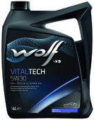 Моторное масло WOLF VITALTECH 5W-30, 4 л (8309908)