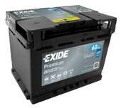 Аккумулятор EXIDE EA601 Premium, 60Ah/600A