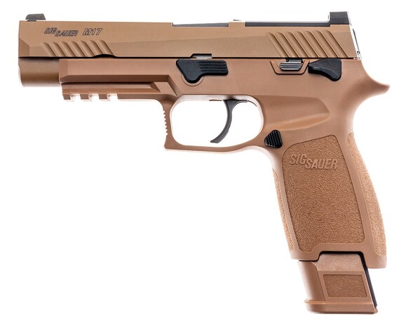 Страйкбольний пістолет Sig Sauer Air ProForce P320-M17 CO2 кал. 6 мм ВВ. Tan (1625.02.15)