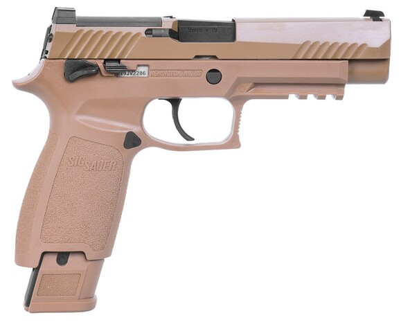 Пистолет страйкбольный Sig Sauer Air ProForce P320-M17 CO2 кал. 6 мм ВВ. Tan (1625.02.15) изображение 2