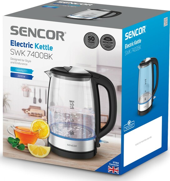 Электрочайник Sencor SWK 7400BK изображение 10