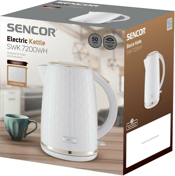 Электрочайник Sencor SWK 7200WH изображение 8