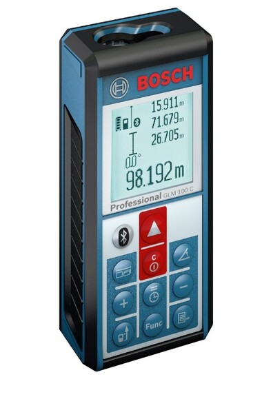 Лазерный дальномер  Bosch GLM 100 C (0601072700)