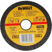 Диск відрізний DeWALT 115х2.5х22.23 мм по металу (DT3400-QZ)