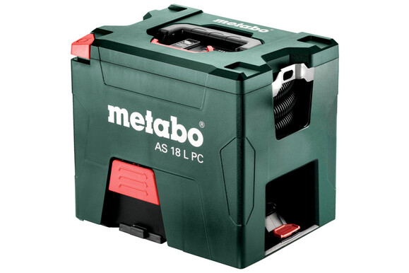 Аккумуляторный пылесос Metabo AS 18 L PC каркас (602021850) (без аккумулятора и ЗУ) изображение 2