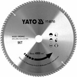 Диск пильный по дереву с победитовыми напайками Yato YT-60795 (315x30x3.2x2.2 мм), 96 зубцов