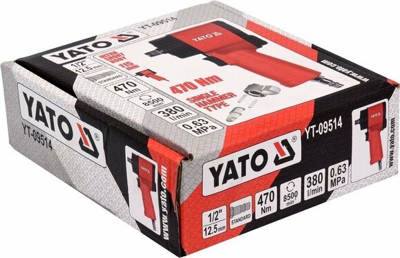 Гайкокрут ударний Yato YT-09514 фото 5