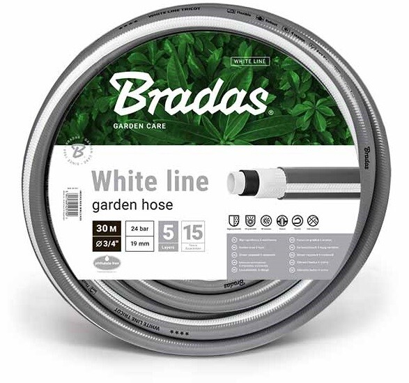 

Шланг для полива Bradas WHITE LINE 3/4 дюйм (WWL3/420)