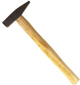 Молоток слесарный Intertool 1000 г. с деревянной ручкой (HT-0220)