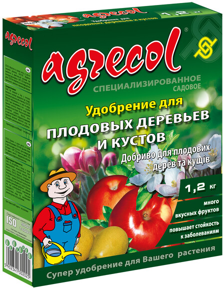 Добриво для плодових дерев Agrecol, 8-7-22 (30214)