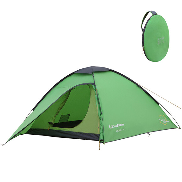 Палатка KingCamp Elba 3 (KT3038) Green изображение 2