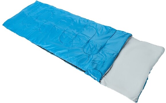 Спальний мішок Кемпінг Rest 250L з подушкою синій (4823082715015)