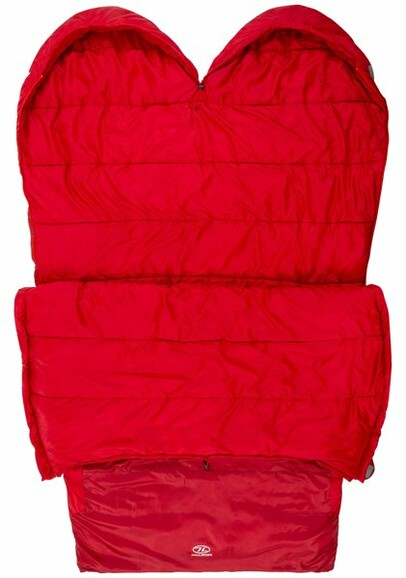 Спальний мішок Highlander Serenity 300 Double Mummy Red (SB239-RD) (927921) фото 3