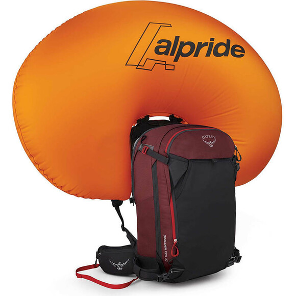 Рюкзак Osprey Soelden Pro E2 Airbag Pack 32 red mountain O/S (009.3114) фото 2