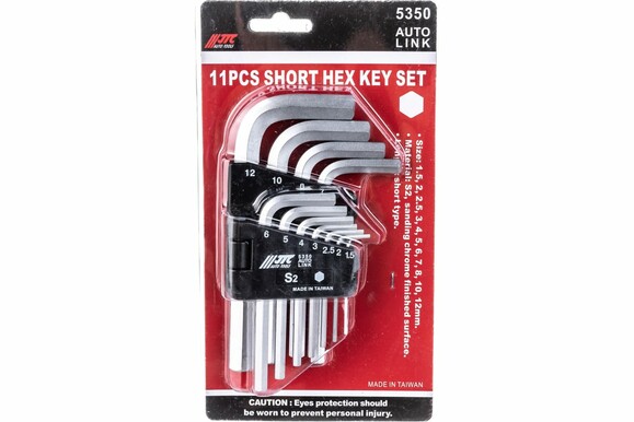 Набір ключів JTC HEX 11 шт. (5350 JTC) фото 5