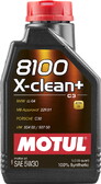 Моторна олива MOTUL 8100 X-clean+, 5W30 1 л (106376)