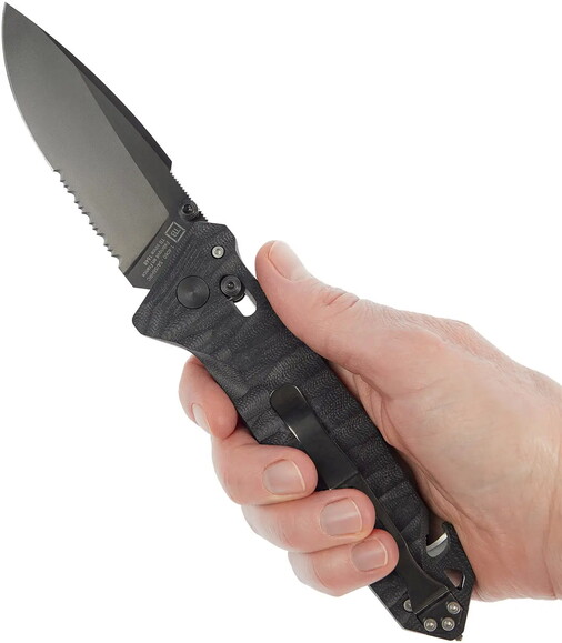 Нож TB Outdoor CAC S200 Army Knife Black (929.00.05) изображение 5