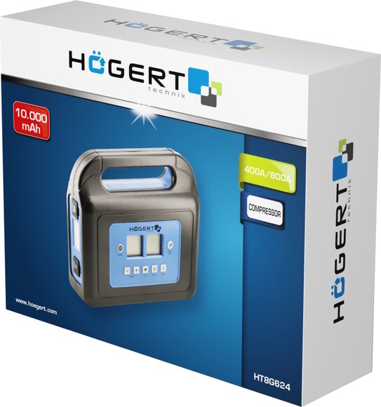 Пусковое устройство HOEGERT со встроенным компрессором (HT8G624) изображение 11