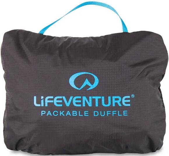 Дорожня сумка Lifeventure Packable Duffle, 70 л, чорна (51310) фото 2
