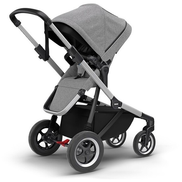 Дитячий візок Thule Sleek Grey Melange (TH 11000001)  фото 3