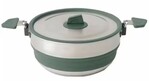 Каструля складна Sea to Summit Detour Stainless Steel Collapsible Pot 3 L, Laurel Wreath Green (STS ACK026021-402002)