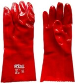 Перчатки Werk ПВХ красные (WE2131)